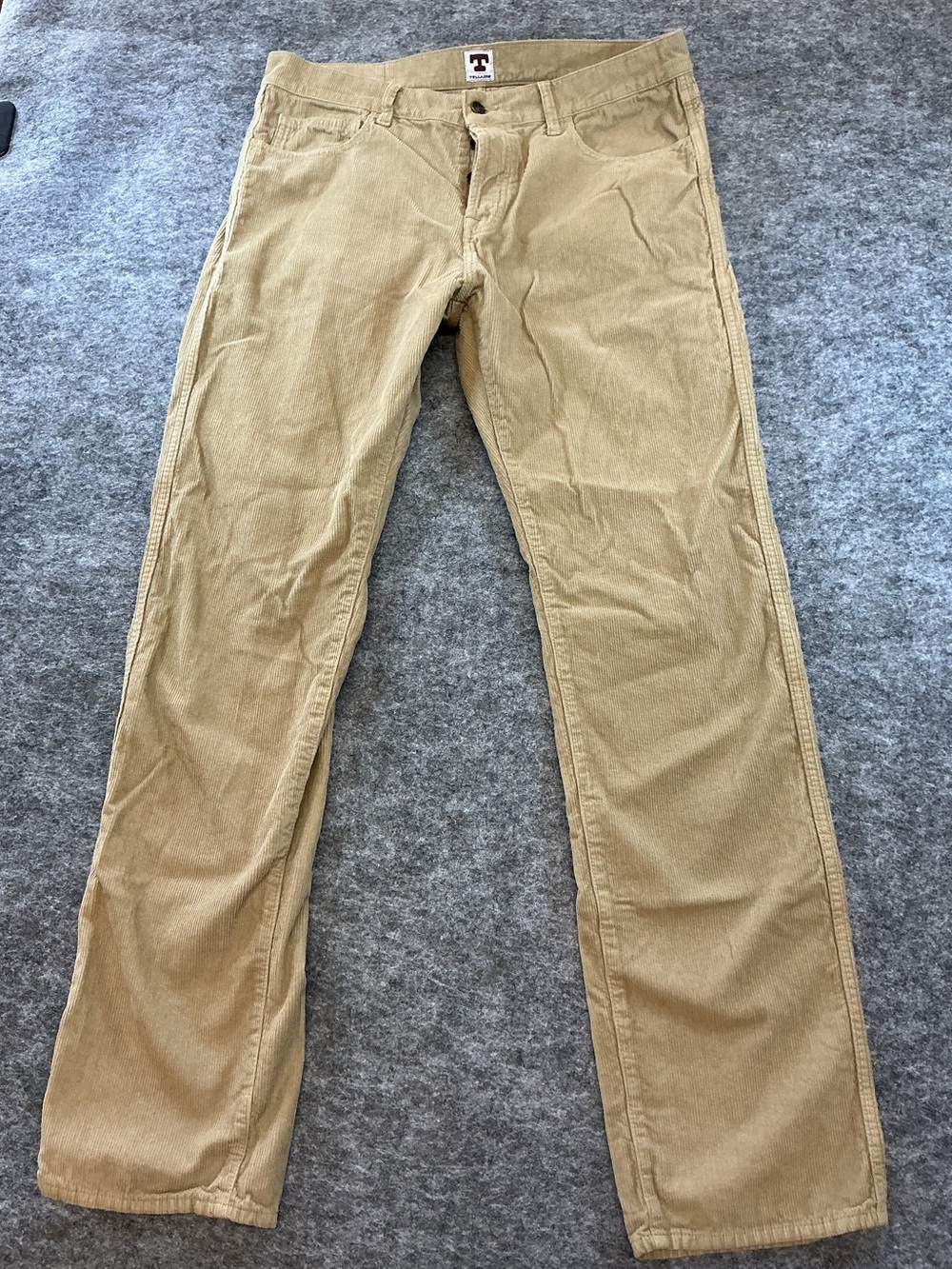 Tellason Men's an Corduroy Pants Size 36